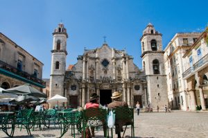 Cathedral of Saint Christopher in La Havana.