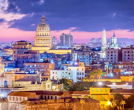 Havana at night