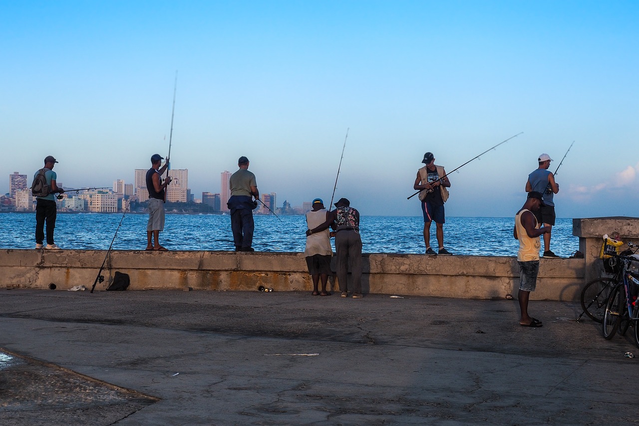 Malecon fishing